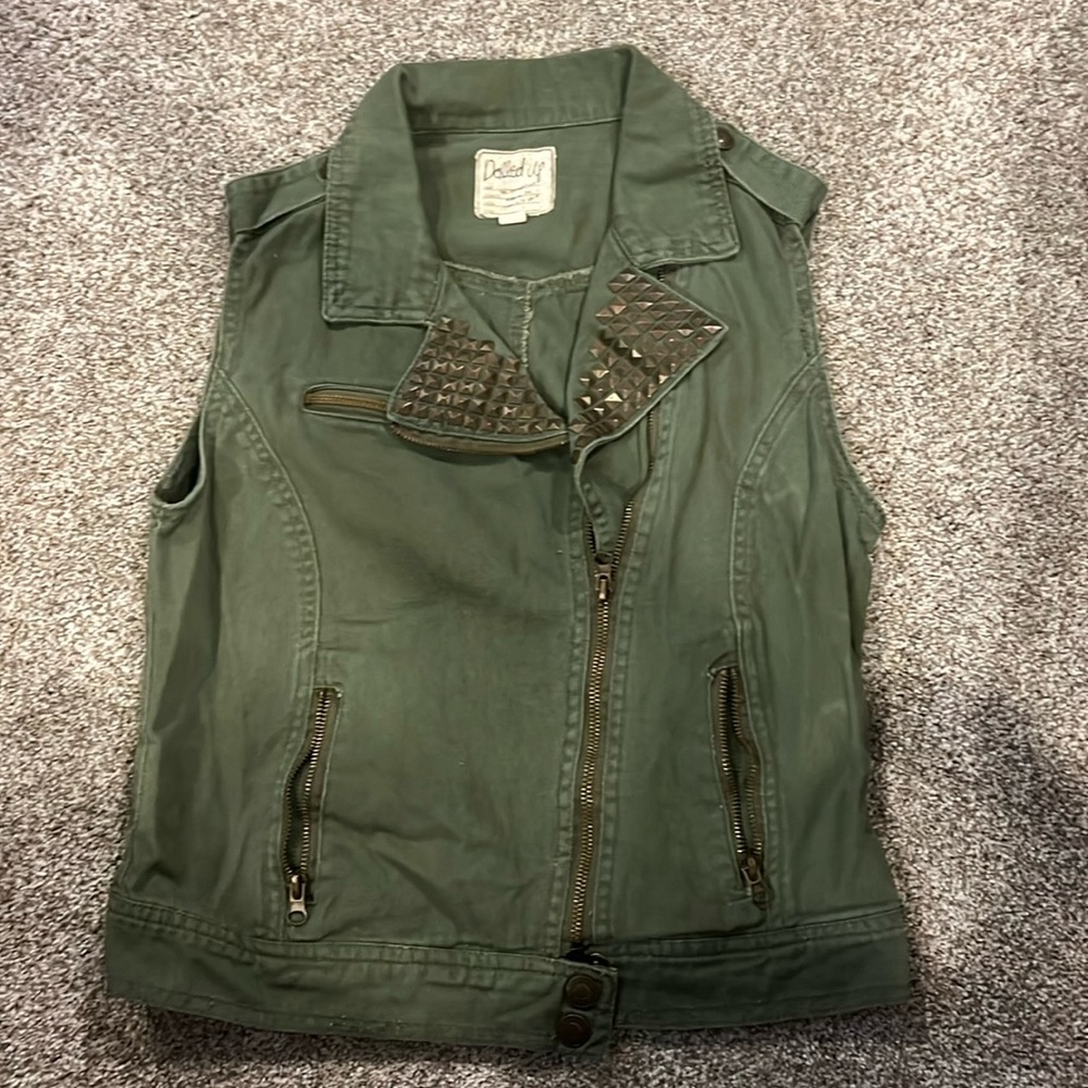 Dolled up vest size large